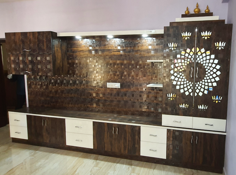 Wooden interior in madipakkam