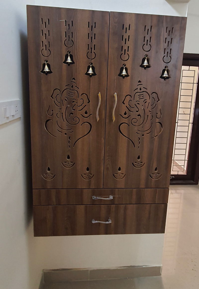 Wooden interior in madipakkam