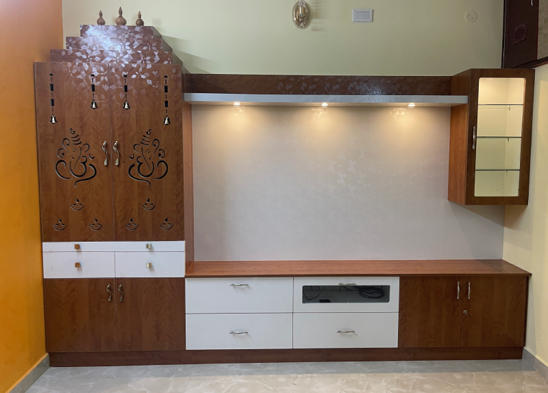 Wooden interior in madipakkam