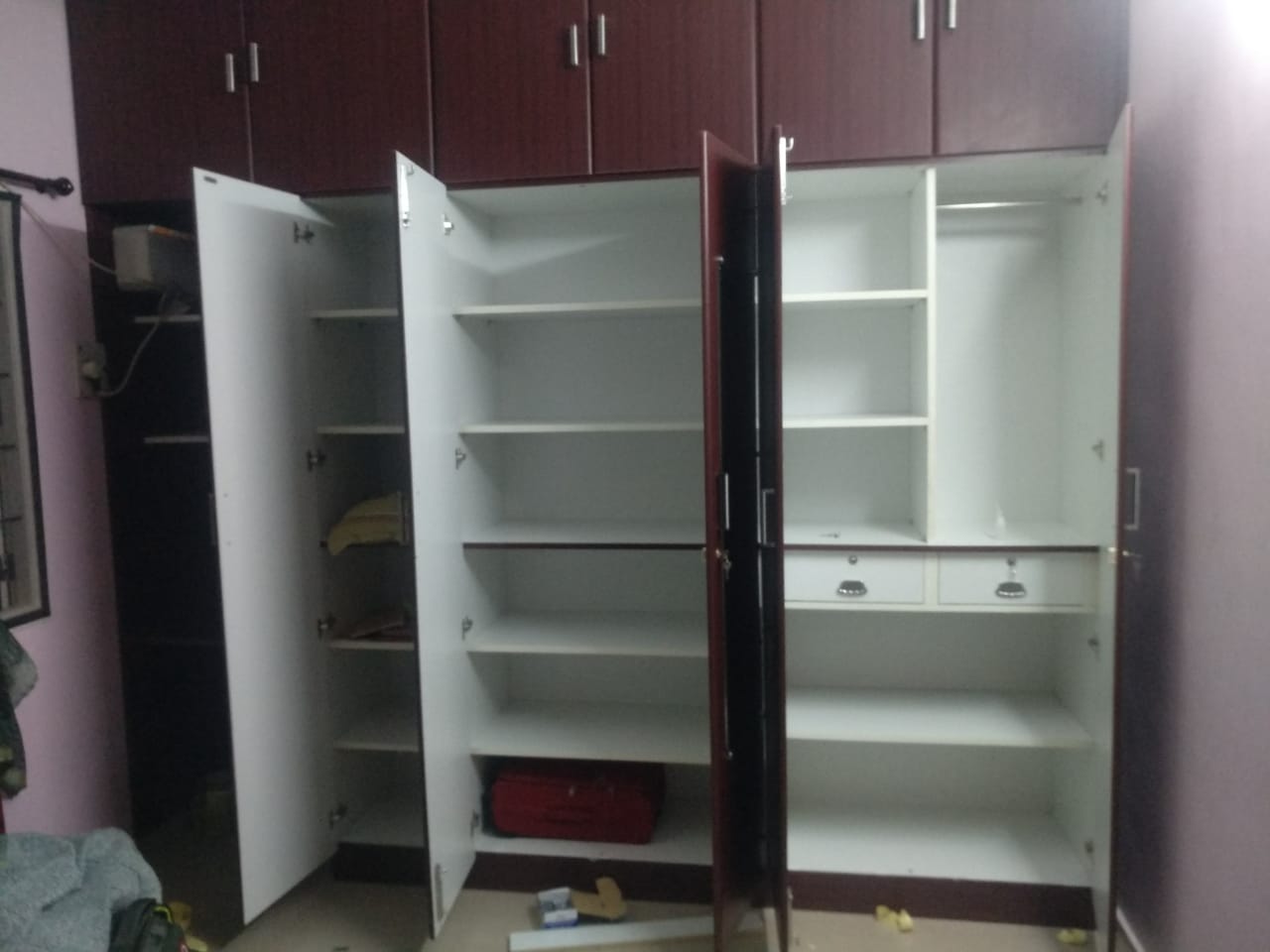 Wooden interior in adambakkam